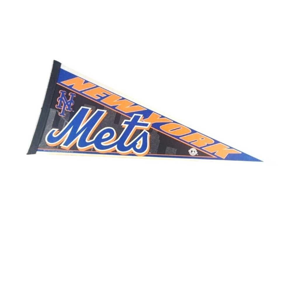 New York Mets Pennant Multi Color MLB Baseball Felt Rico Industries 2007